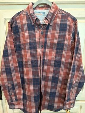 NWT Ridgecut Toughwear Button Down Flannel shirt